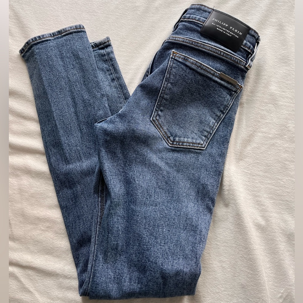 Philipp Plein Medium Wash Jeans